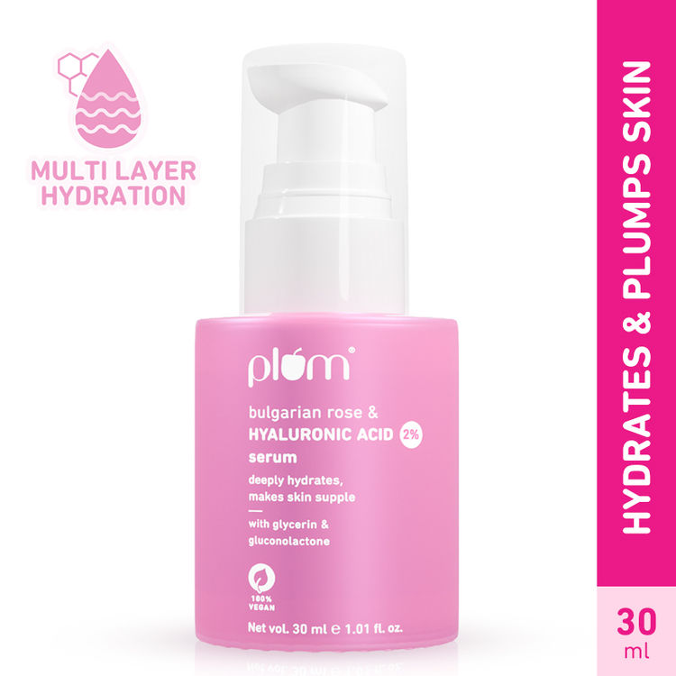 Plum 2% Hyaluronic Acid Serum With Bulgarian Rose
(30ml)