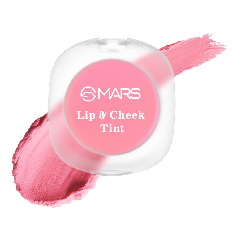 MARS Lip & Cheek Tint for Bold Pop Color (05-Pastel Pink)