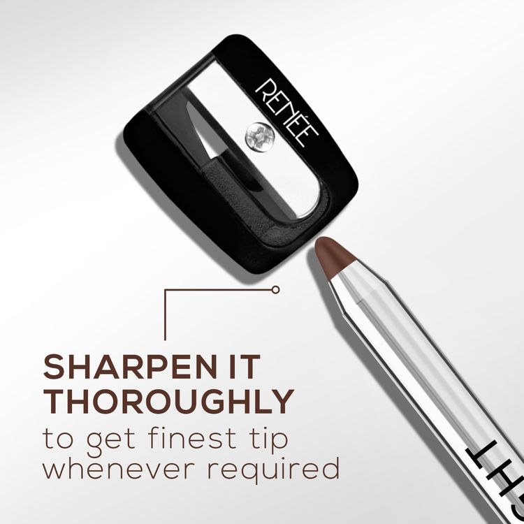 Renee Cosmetics Midnight Kohl Pencil, Waterproof, Smudge-proof, All-Day Kajal with Sharpener - Brown
(1.5g)