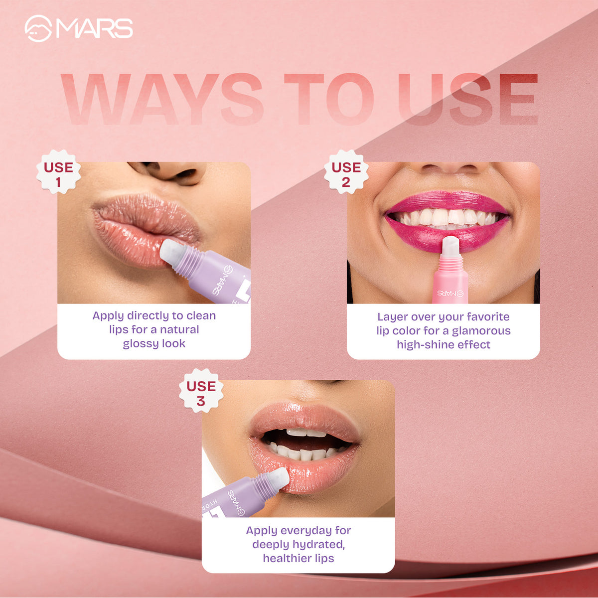 Mars Lippy Top Hydrating Lip Gel (1 Plumpy Grapes)