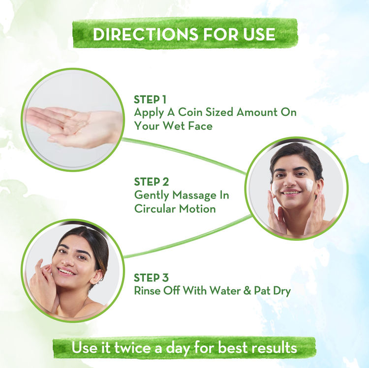 Mamaearth Aloe Vera Face Wash With Aloe Vera & Ashwagandha For A Youthful Glow (100ml)