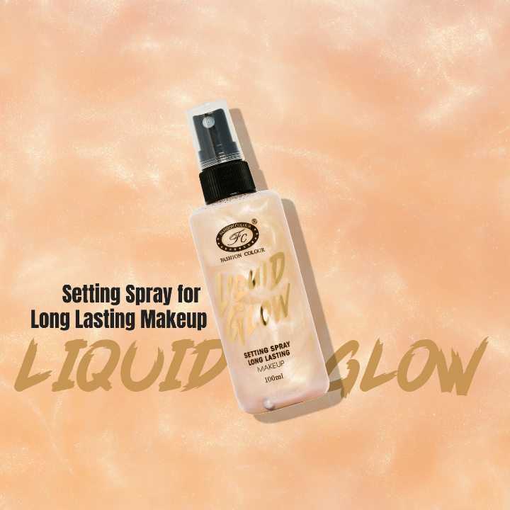Fashion Color Liquid Glow Makeup Setting Spray(B)
