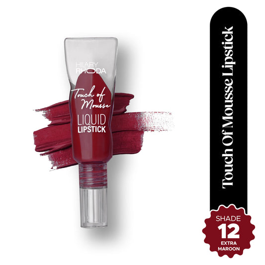 Hilary Rhoda Touch Of Mousse Lipstick (Extra Maroon 12)