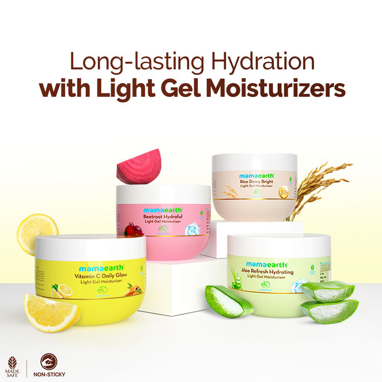 Mamaearth Vitamin C Daily Glow Light Gel Moisturizer (200g)