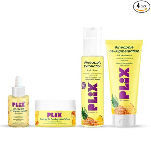 Plix Pineapple De-Pigmentation Combo Kit
(4pcs)