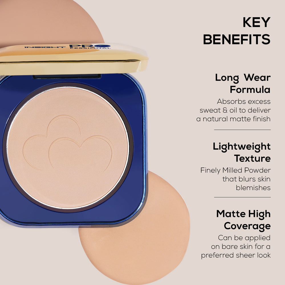Insight professional All Day Matte Compact Foundation (4 Beige)