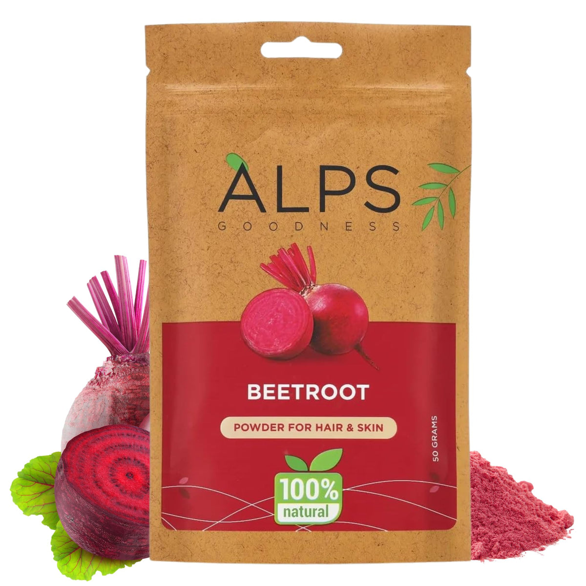 Alps Goodness Powder - Beetroot 50.0 gm Box