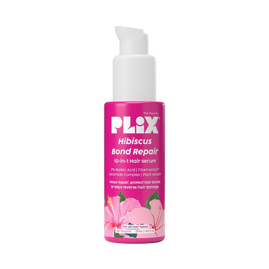 Plix Hibiscus Bond Repair 10-In-1 Hair Serum
(50ml)