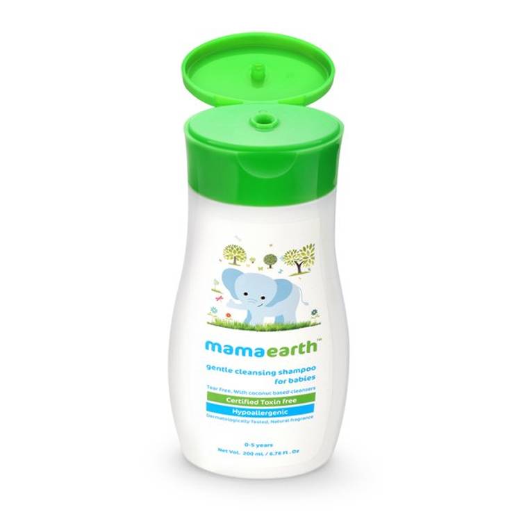 Mamaearth Gentle Cleansing Shampoo For Babies (200ml)
