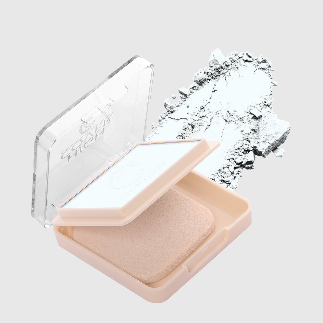 Colors Queen High Cover Compact Powder (05 White)