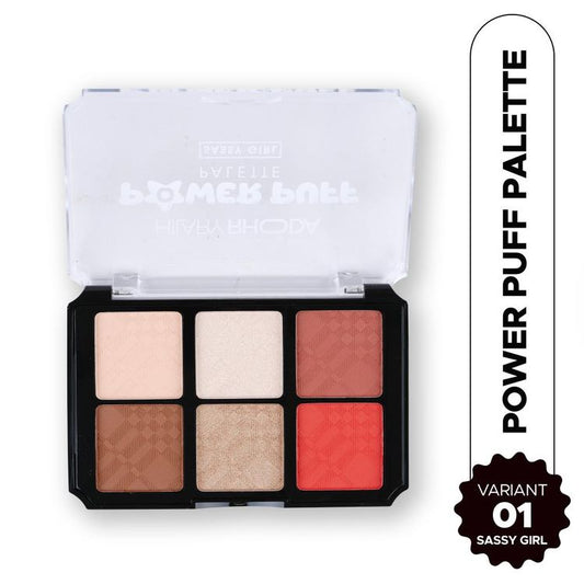 Hilary Rhoda Power Puff Makeup Palette - Sassy Girl - 01
(12g)