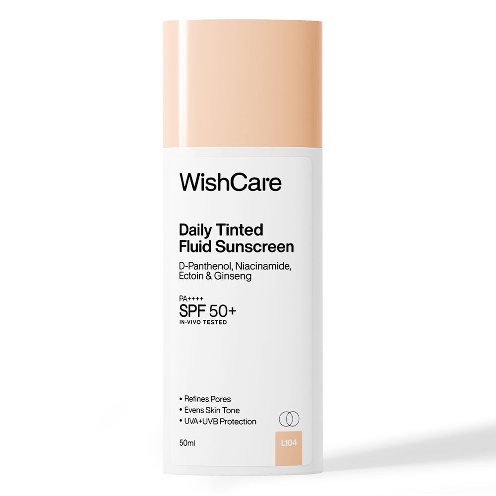 Wishcare Daily Tinted Fluid Sunscreen (L104)