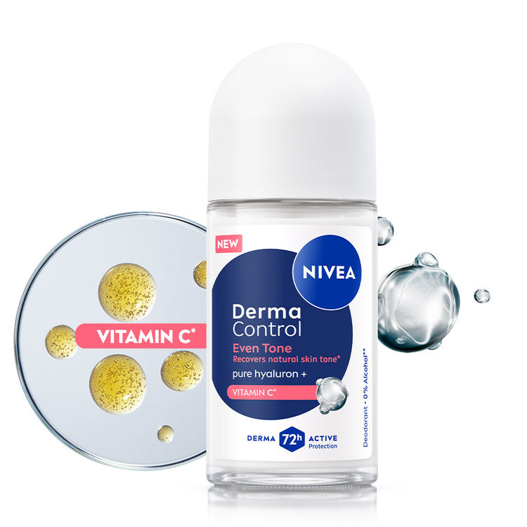 NIVEA Derma Control Even Tone Underarm Roll-On
(50ml)
