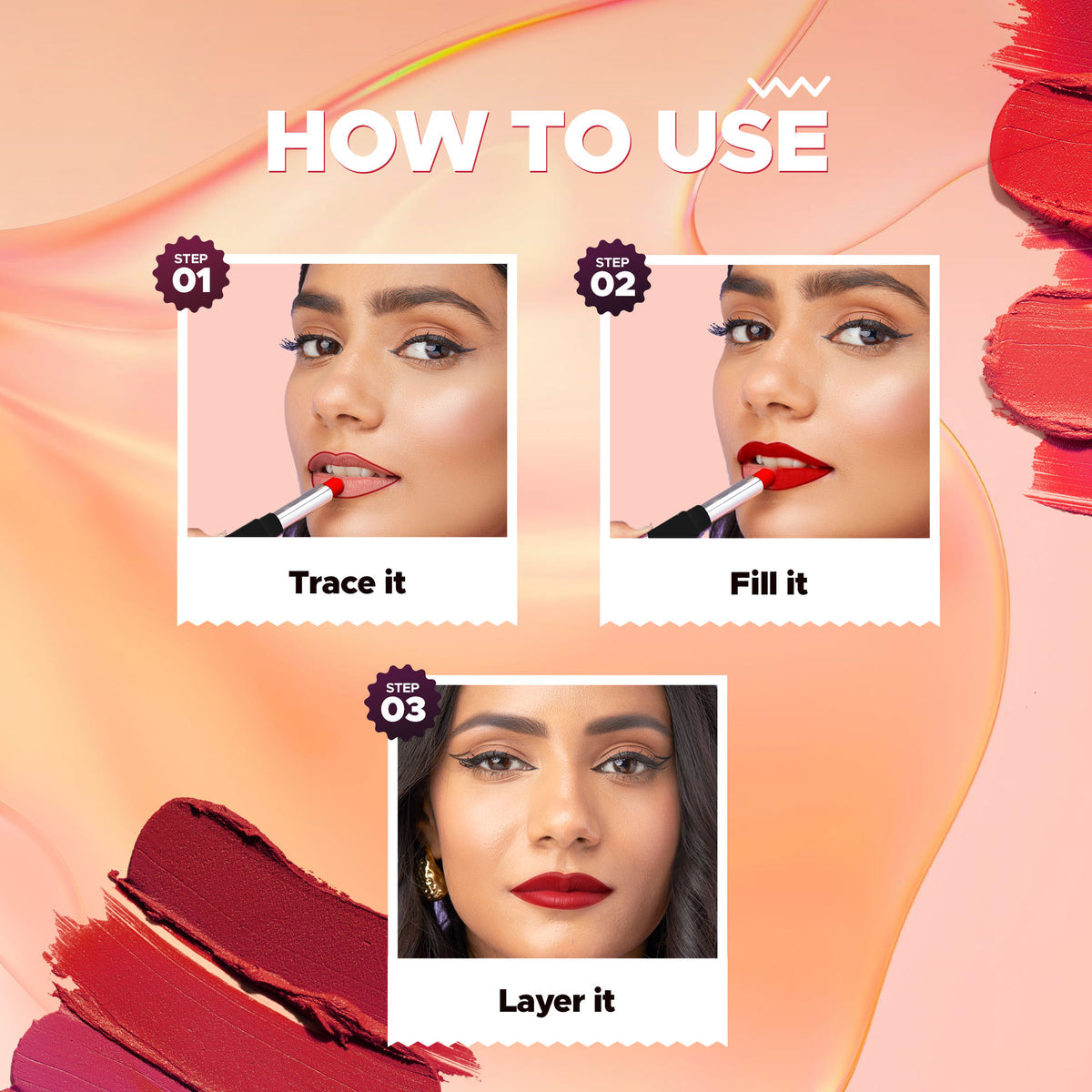Hilary Rhoda Power Stay Non Transfer Lipstick (Hazelnut 08)