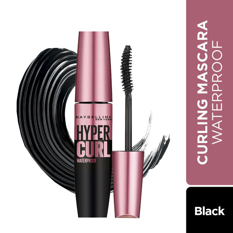 Maybelline Hypercurl Waterproof Mascara (Waterproof Very Black)