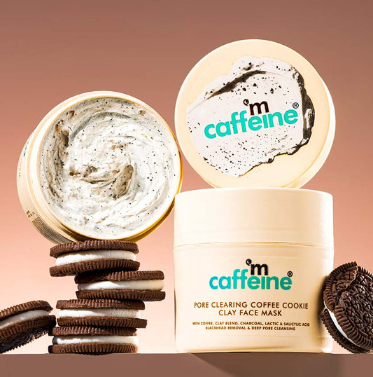 Mcaffeine Pore Cleanse Coffee Cookie Detan Face Mask - 100gm