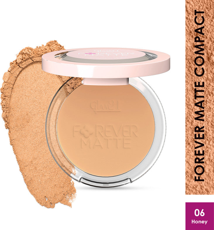 Glam21 Forever Matte Compact Powder (06Honey)
