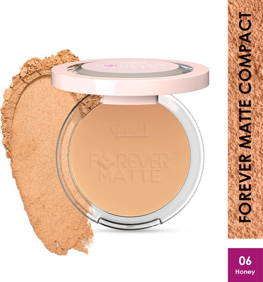 Glam21 Forever Matte Compact Powder (06Honey)
