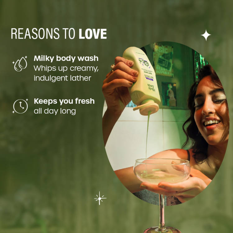 Plum BodyLovin’ Matcha, But Disco Body Wash, Calming & Smoothening, Lactonic Matcha Fragrance (250ml)