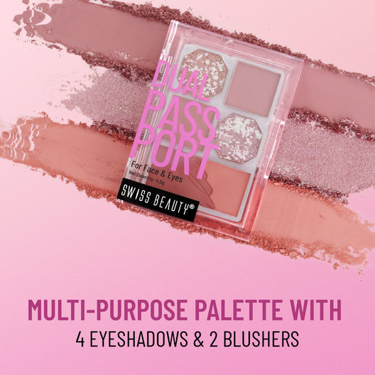 Swiss Beauty Dual Passport Face & Eye Palette (Dinner date)