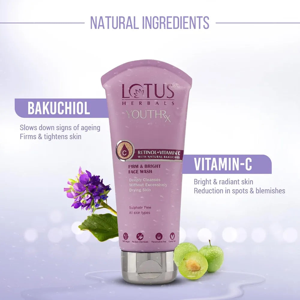 Lotus Herbals YouthRx Firm & Bright Face Wash (100ml)
