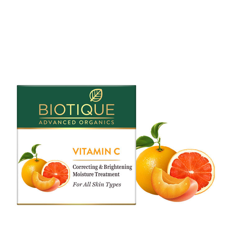 Biotique Vitamin C Correcting and Brightening Moisture Treatment
(50gm)