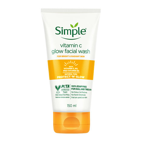 Simple Vitamin C Facial Wash (150ml)