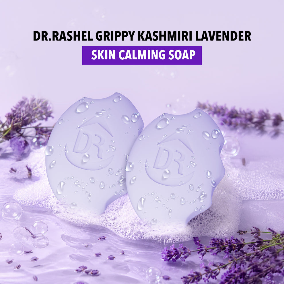 Dr Rashel Grippy Lavender Soap 1 pcs