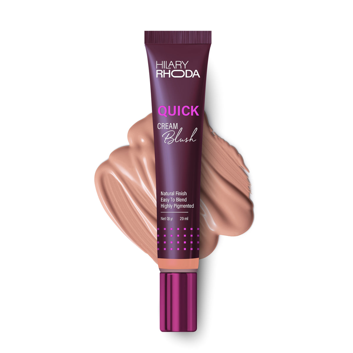 Hilary Rhoda Quick Cream Blush(Mellow Coral 02)