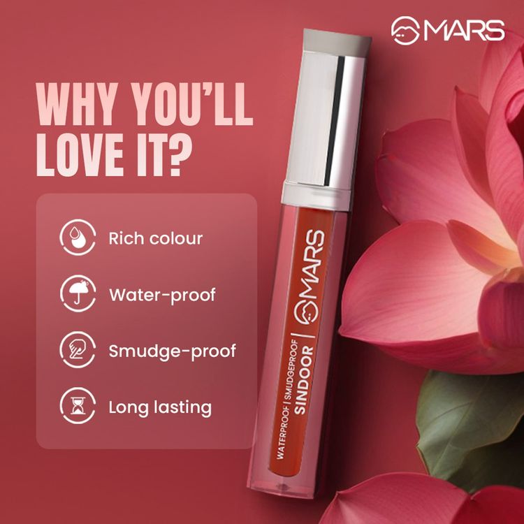 MARS Riwaj Liquid Sindoor - Red
(7ml)