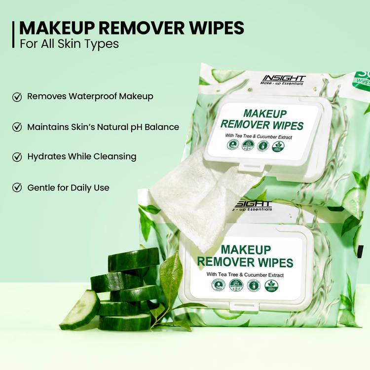 Insight Cosmetics Makeup Remover Wipes (30pcs)