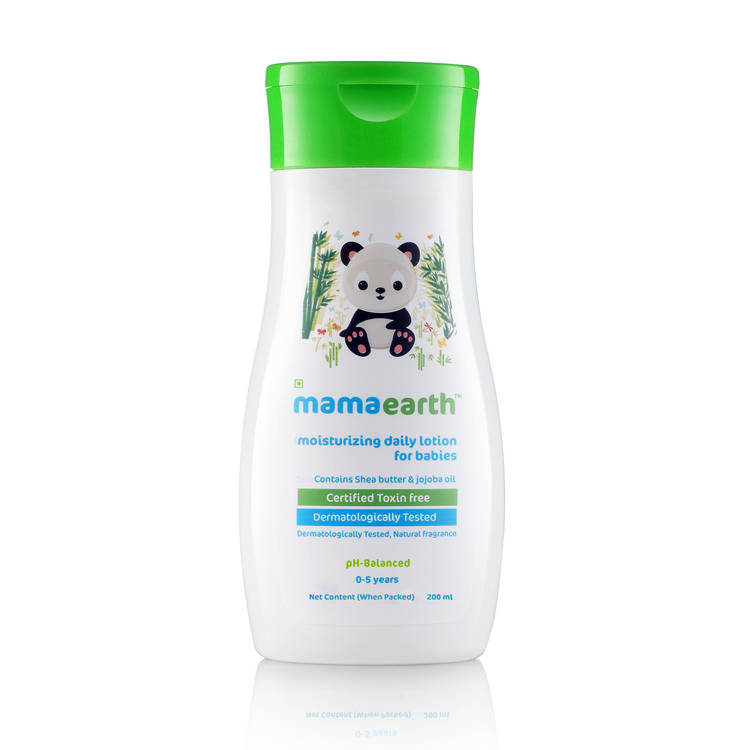Mamaearth Daily Moisturizing Baby Lotion (200ml)