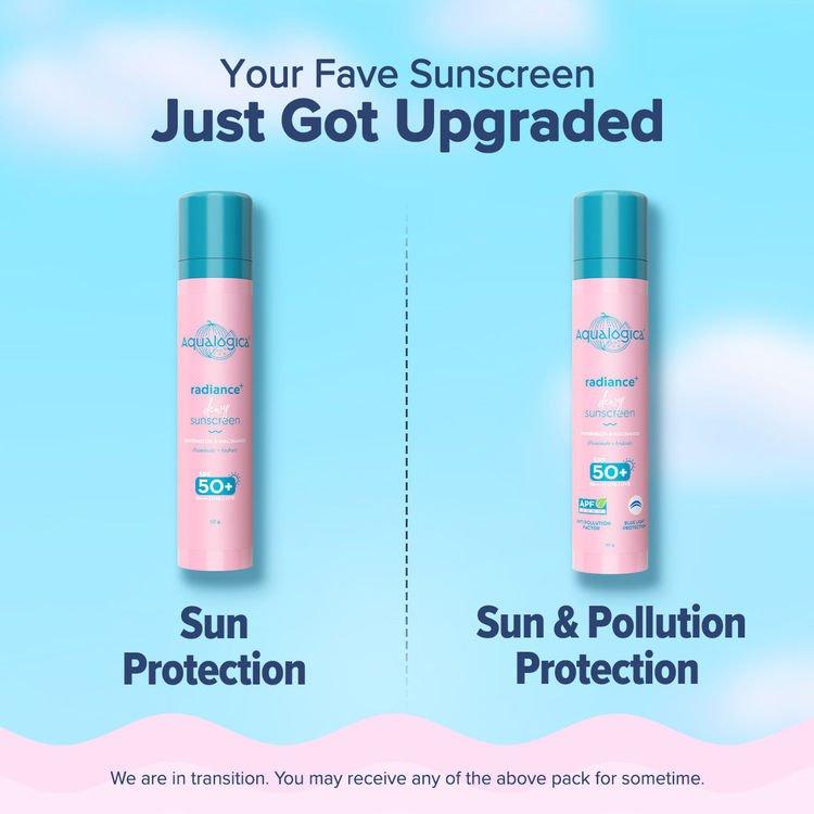 Aqualogica Radiance+ Dewy Sunscreen In-Vivo Tested with Watermelon & Niacinamide with SPF 50 & PA++++ - 50g