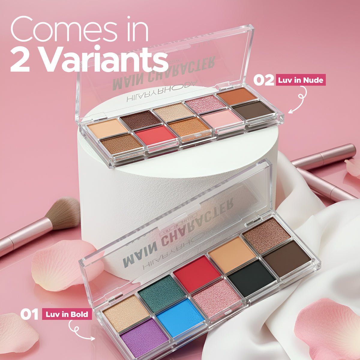 Hilary Rhoda Main Character Eyeshadow Palette (Luv in Bold 01)