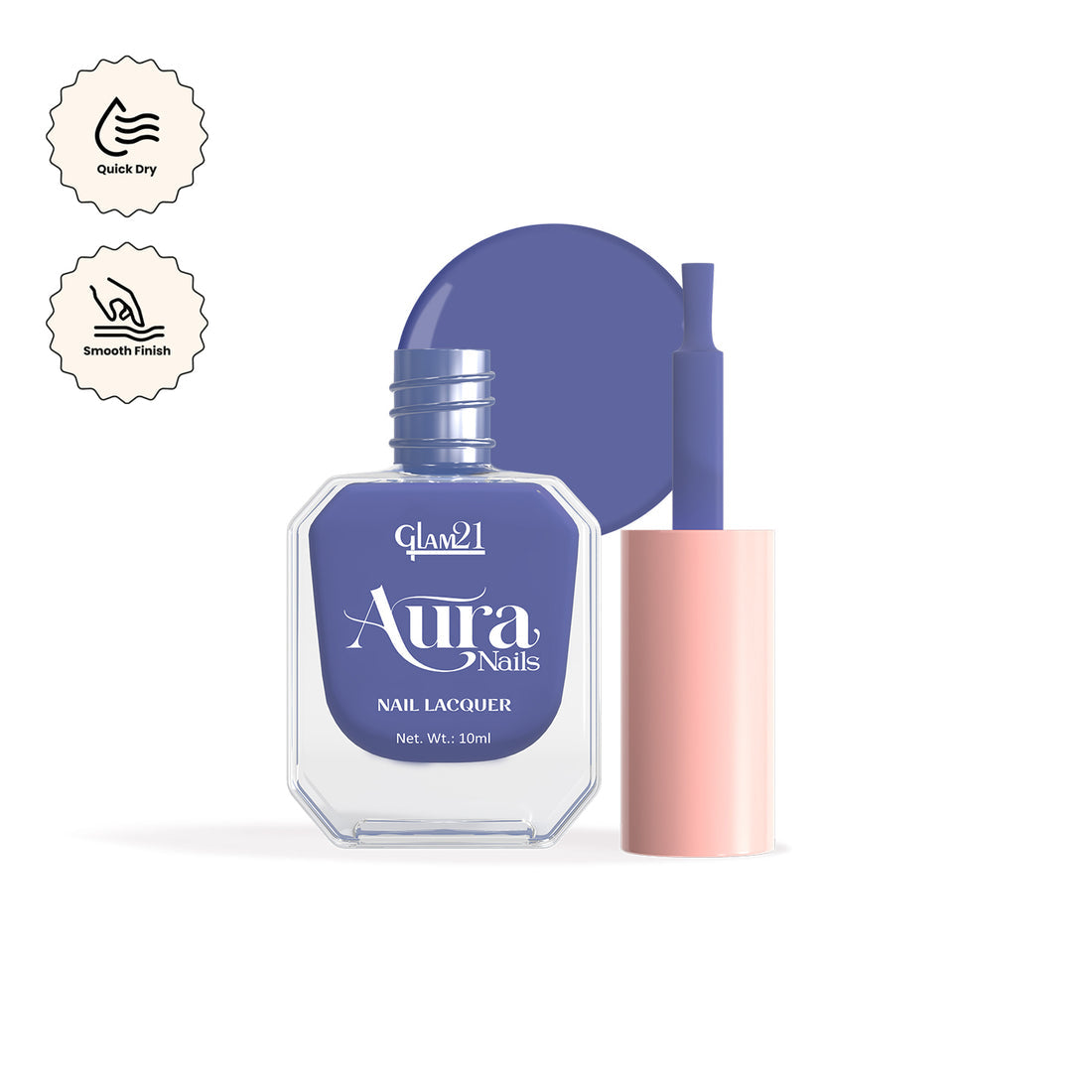 Glam21 Aura - Nail Lacquer (41Violet Vibes)