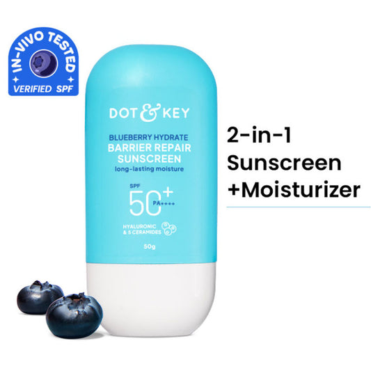 Dot & Key Blueberry Hydrate Barrier Repair Sunscreen SPF 50+ PA++++ In-Vivo Tested (50 g)