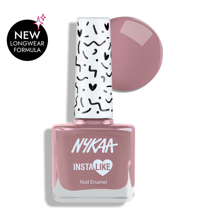 Nykaa InstaLike Long Lasting Nail Enamel - Nude OOTD 351
(9ml)