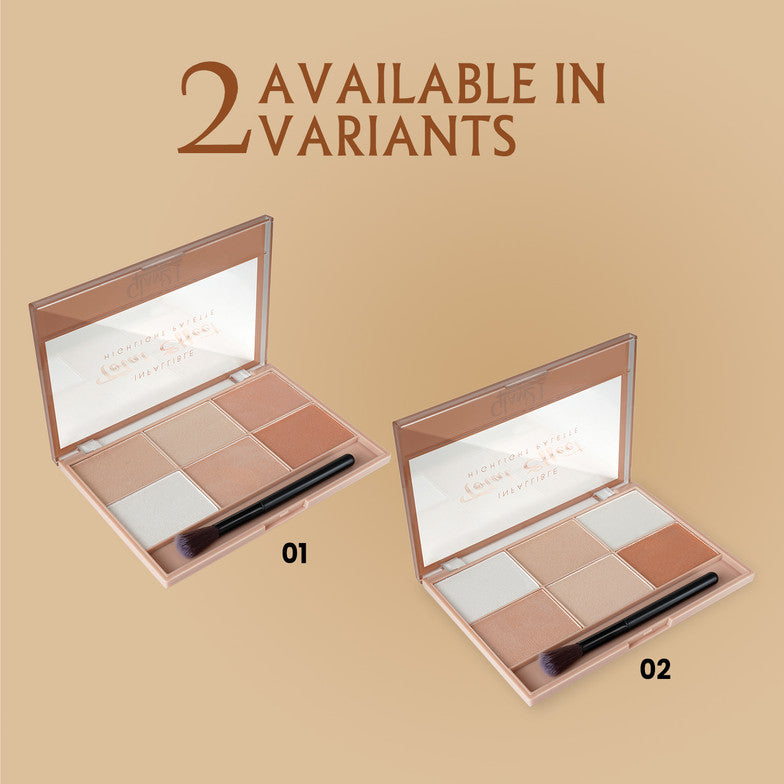 Glam21 Total Effect Highlighter Palette (02)