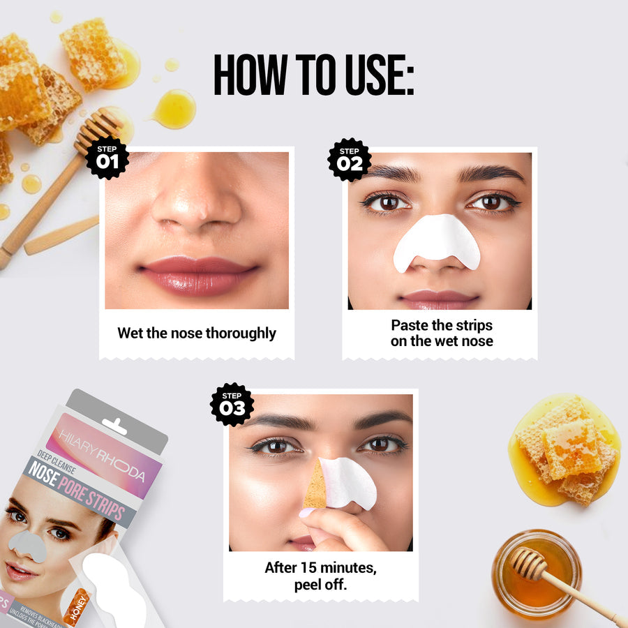 Hilary Rhoda Deep Cleanse Nose Strips 04 Honey