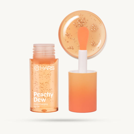 MARS Color Changing Lip Oil  (PEACHY DEW)