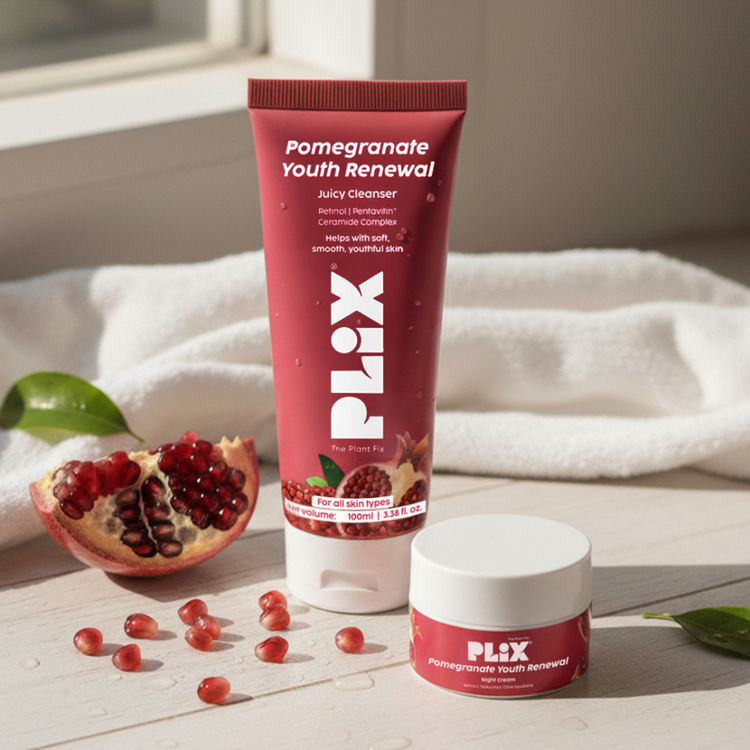 Plix Pomegranate Youth Renewal Cleanser & Retinol