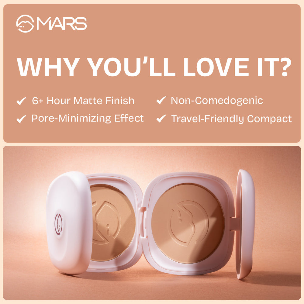 Mars Zero Oil Compact ( 06 Tan)