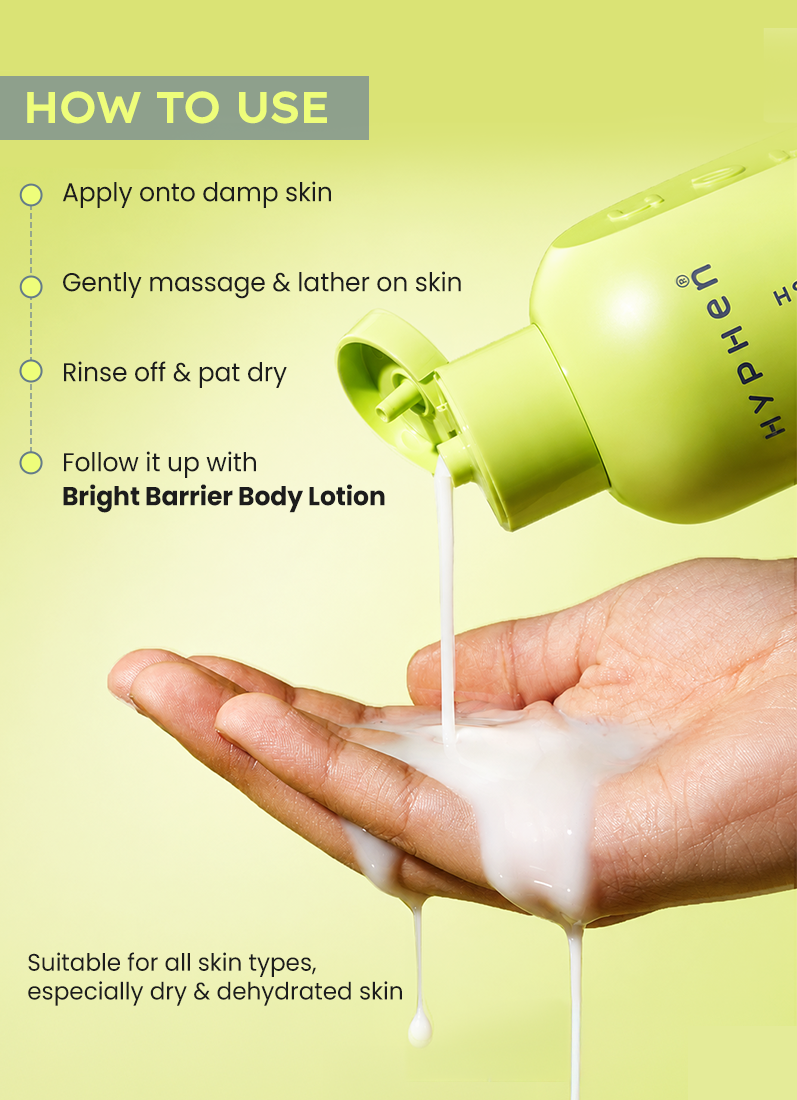 Hyphen Soak it up milky body wash - 250ml
