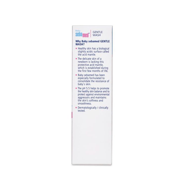 Sebamed Baby Gentle Wash, pH 5.5, Baby Body Wash, Soap Free, Tear Free
(50ml)