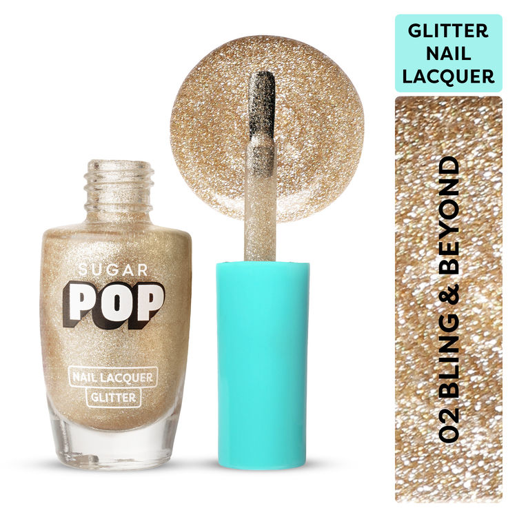 SUGAR POP Glitter Nail Lacquer (02 Bling Beyond)
