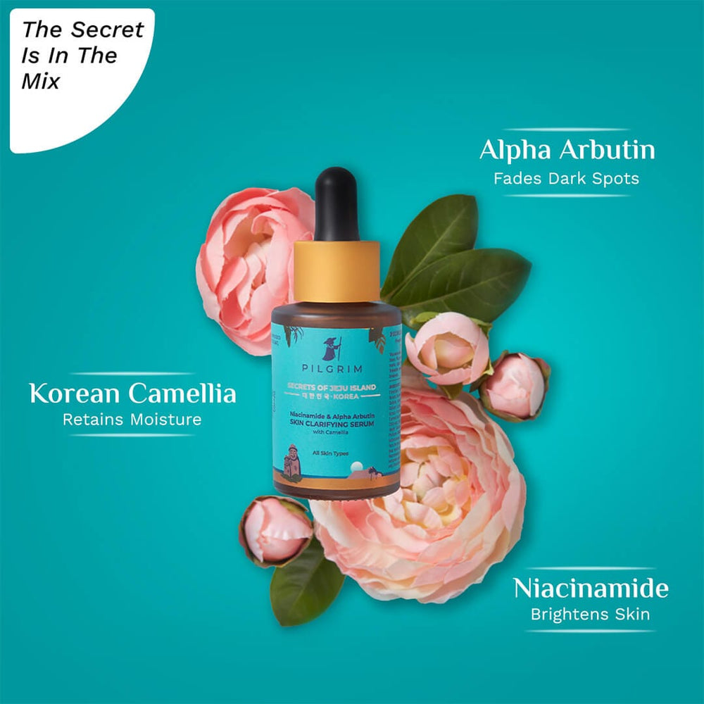 Pilgrim Niacinamide & Alpha Arbutin Skin Clarifying Serum