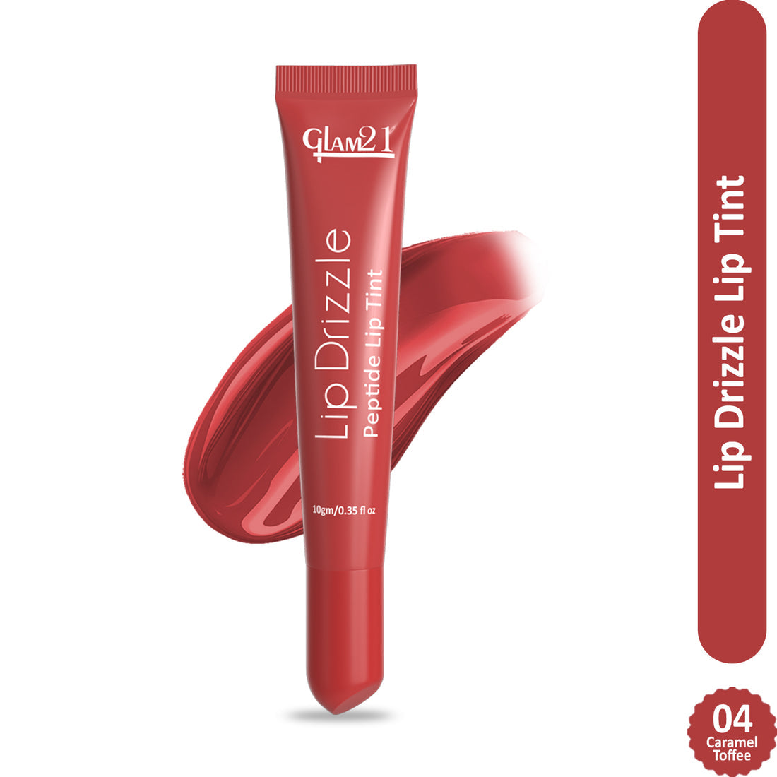 Glam21 Lip Drizzle Peptide Lip Tint (04 Caramel Toffee)