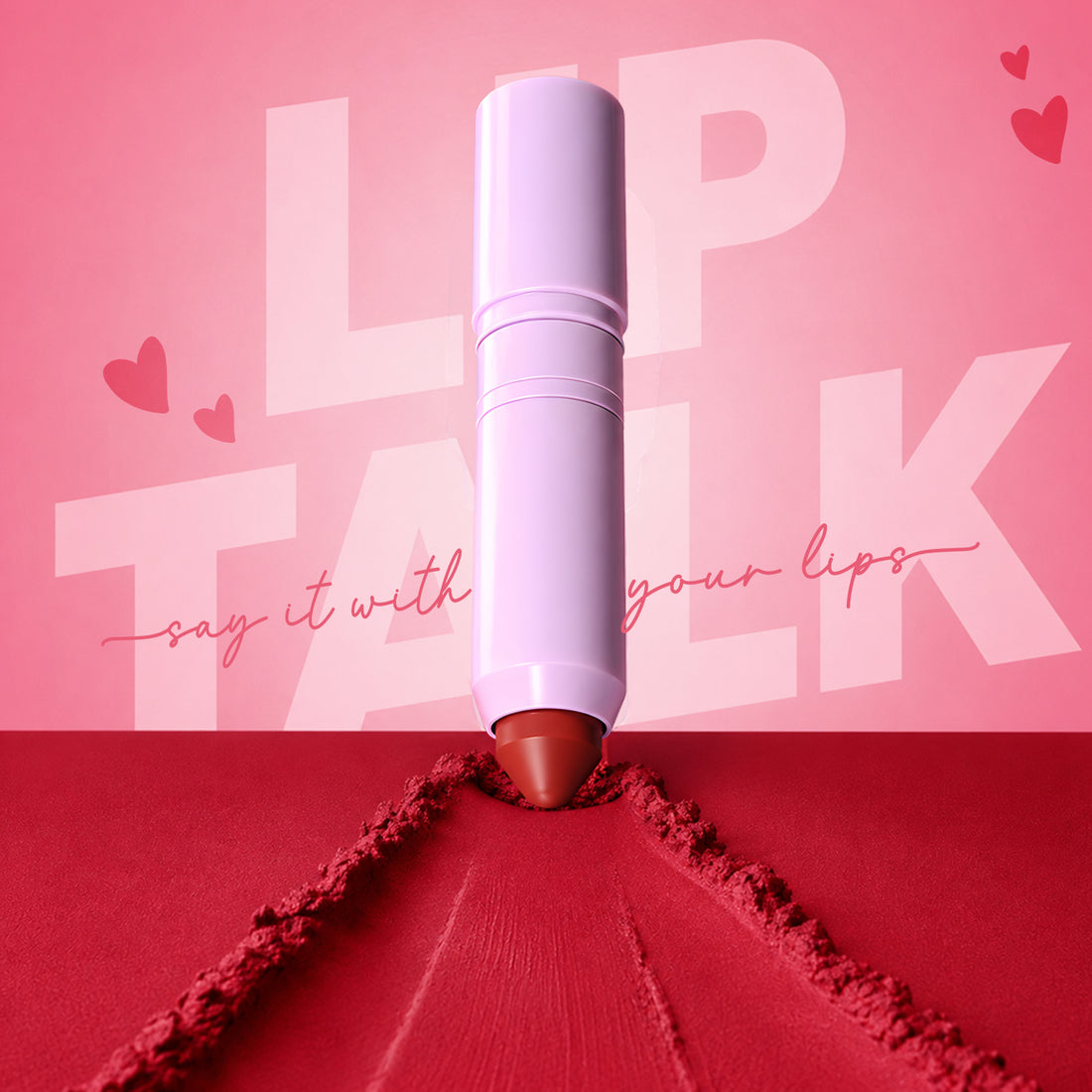 Glam21 Lip Talk Ceramide Lipstick / 02 Maroon Monsoon