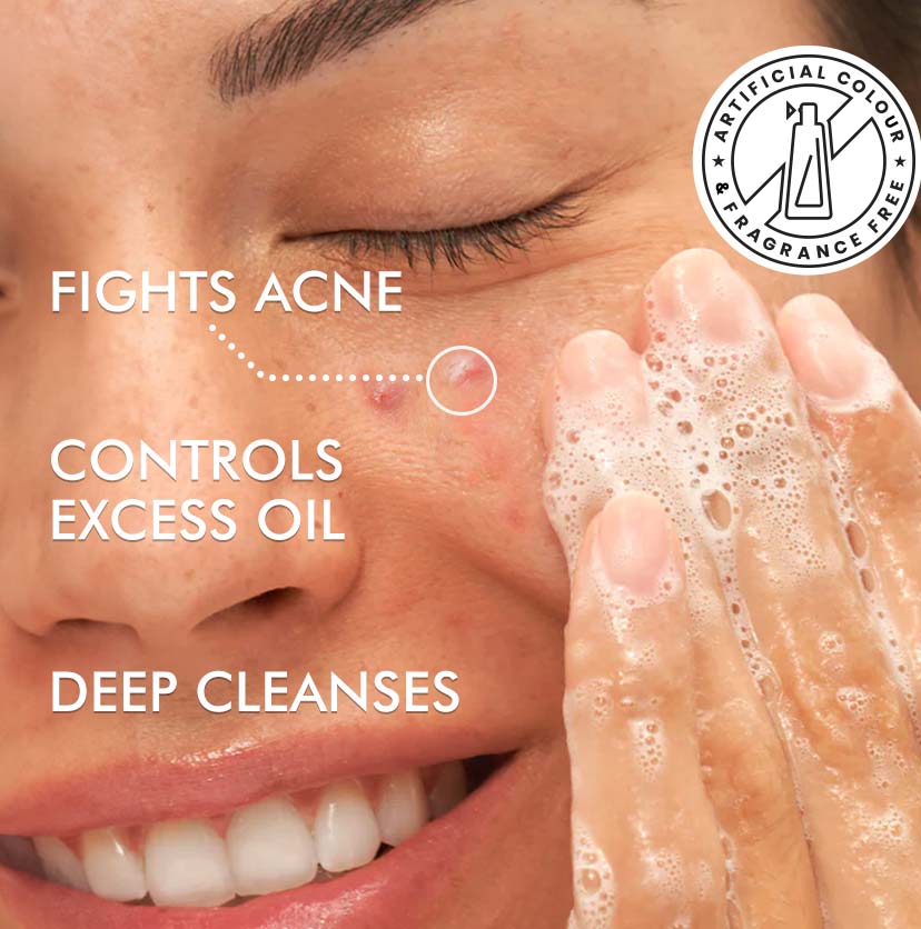 Mcaffeine 2% Salicylic Acid Niacinamide & Matcha Tea Face Wash - 100 ml