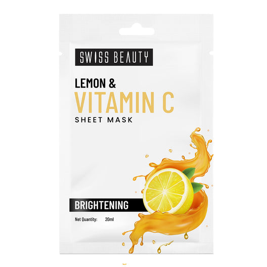 Swiss Beauty Lemon & Vitamin C Sheet Mask